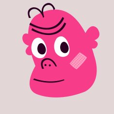 positive brat child character face