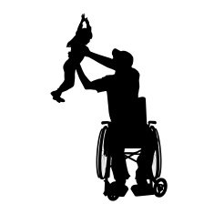 Vector silhouettes of family N85