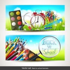 Back to school banners N11