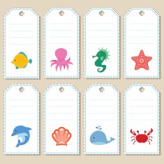 Gift tag set