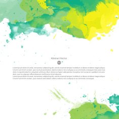Vector watercolor template N113
