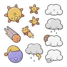 Cute Sky Friends