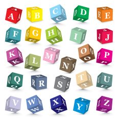 Vector alphabet blocks N4
