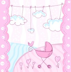 Card for baby arrival