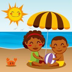 Happy Beach Baby