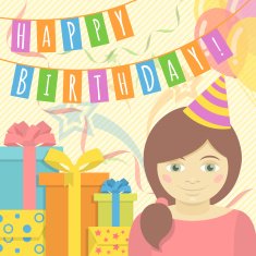 Happy Birthday Girl N11