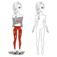 fashion girl woman N5