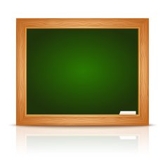 Green chalkboard Vector N3