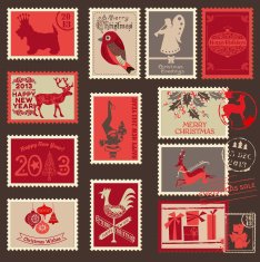 Christmas Postage Stamps N4