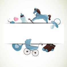 Vector Baby Background N2