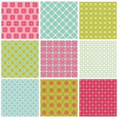 Seamless Colorful background Vintage Tile