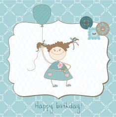baby greeting card N11