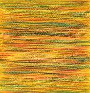Color pencil background Horizontal lines in a yellow paper