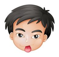 face of a boy N17