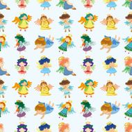 seamless angel pattern N10