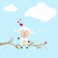 Little sheep in love N2
