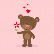 Little bear in love