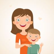 mother and son N29