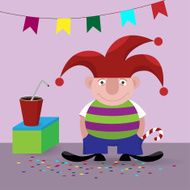 Happy birthday of the little boy