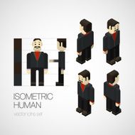 Vector isometric human set N2