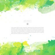 Vector watercolor template N126