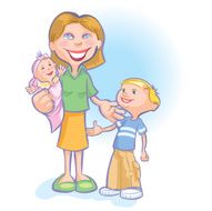 Mother and Children N10