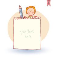 Back to school Banners and Bookmarks vector illustration N24