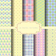 pastel patterns