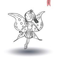 fairie angel vector illustration N15