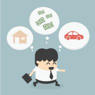Businessman Walking dream