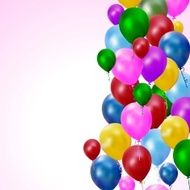 balloons greeting card