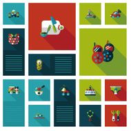 kid toys flat ui background eps10 N20