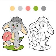 Coloring book (rabbit) N16