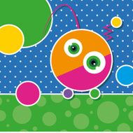 cute robot greeting card N20
