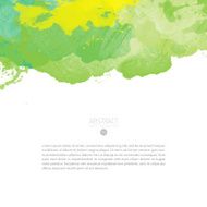 Vector watercolor template N133