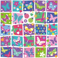 butterflies collection pattern