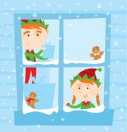 christmas window