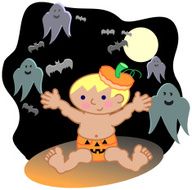 Boo! - Halloween Baby