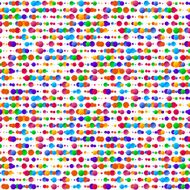 Funky seamless vector background 60s design