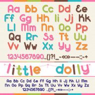 Little Dolly funny kid font