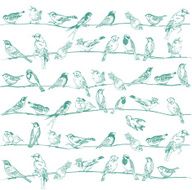 Birds Seamless Background N2