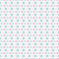 Light floral romantic vector pattern (tiling) N6