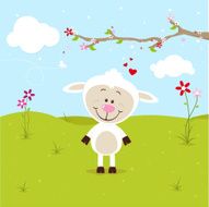 Little sheep in love N3