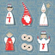 Christmas dolls Scandinavian tradition N2