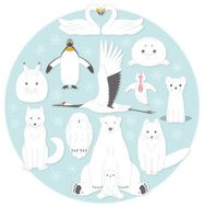 Northern white creatures