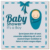 Baby shower design N411