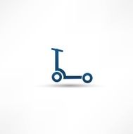 scooter isolated N5