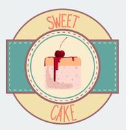 Vintage cupcake poster design N15