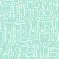 Seamless pattern with abstract doodle square texture N13