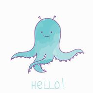 cute octopus N3